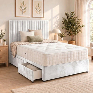 Plush Velvet White