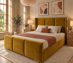 Plush Velvet Mustard