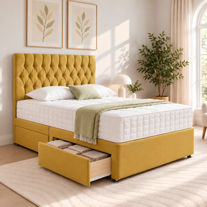 Plush Velvet Mustard