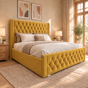 Plush Velvet Mustard