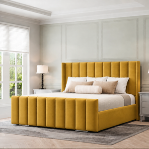 Plush Velvet Mustard