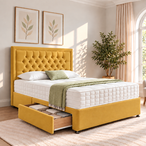 Plush Velvet Mustard