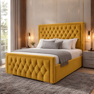 Plush Velvet Mustard