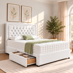 Plush Velvet White