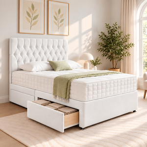 Plush Velvet White