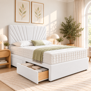 Plush Velvet White