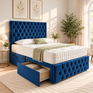 Plush Velvet Blue