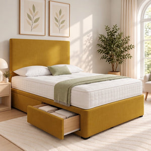 Plush Velvet Mustard