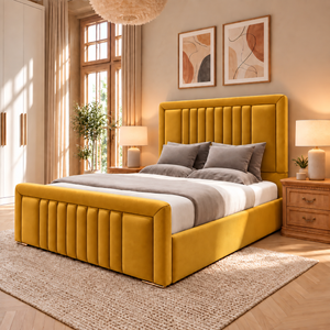 Plush Velvet Mustard