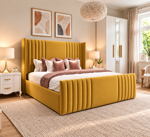Plush Velvet Mustard