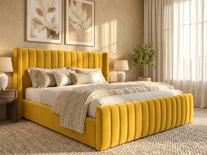 Plush Velvet Mustard